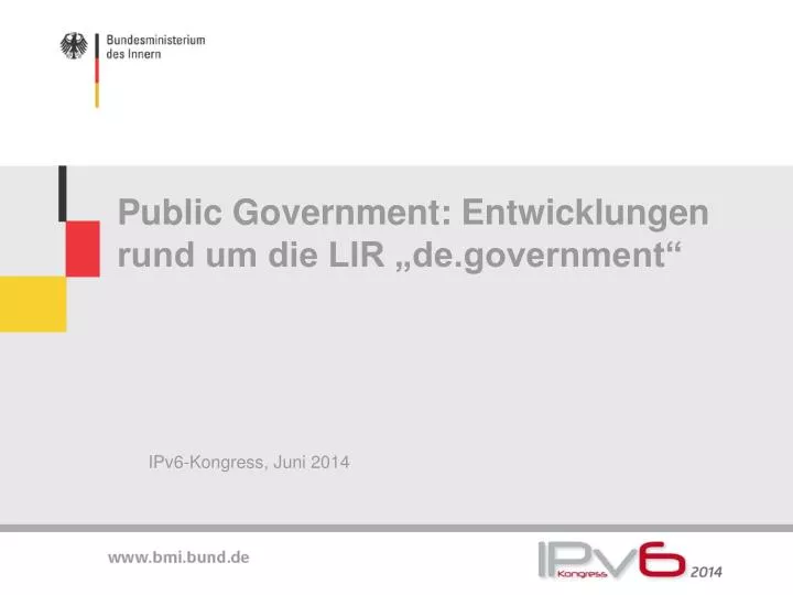 public government entwicklungen rund um die lir de government