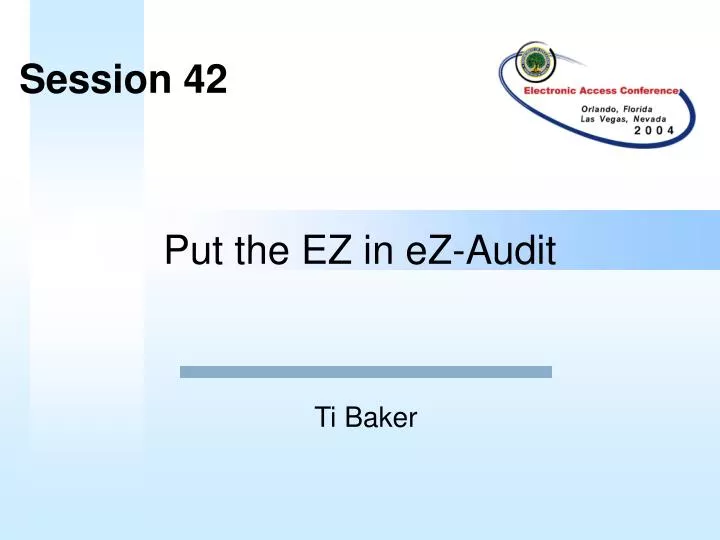 put the ez in ez audit