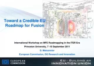 Toward a Credible EU Roadmap for Fusion