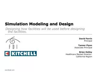 Simulation Modeling and Design