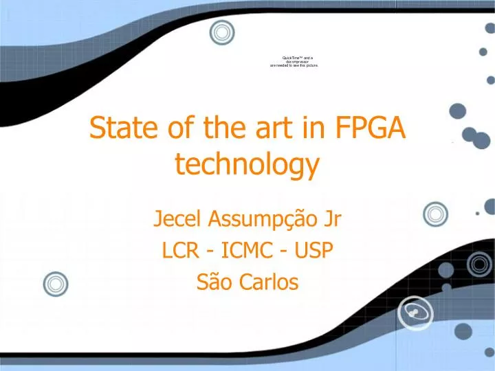 state of the art in fpga technology