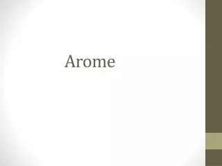 arome