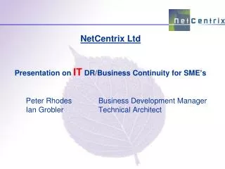 NetCentrix Ltd