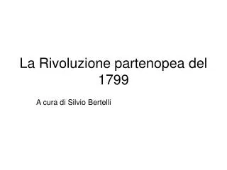 a cura di silvio bertelli