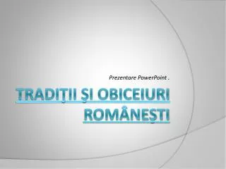 prezentare powerpoint