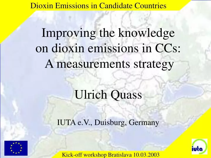 dioxin emissions in candidate countries