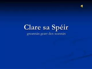 clare sa sp ir