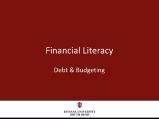 Financial Literacy