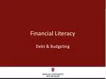 Financial Literacy - slide 1