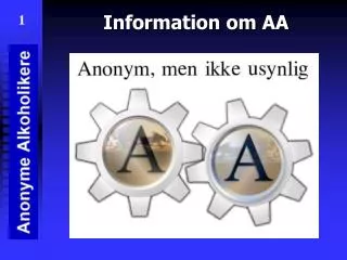information om aa
