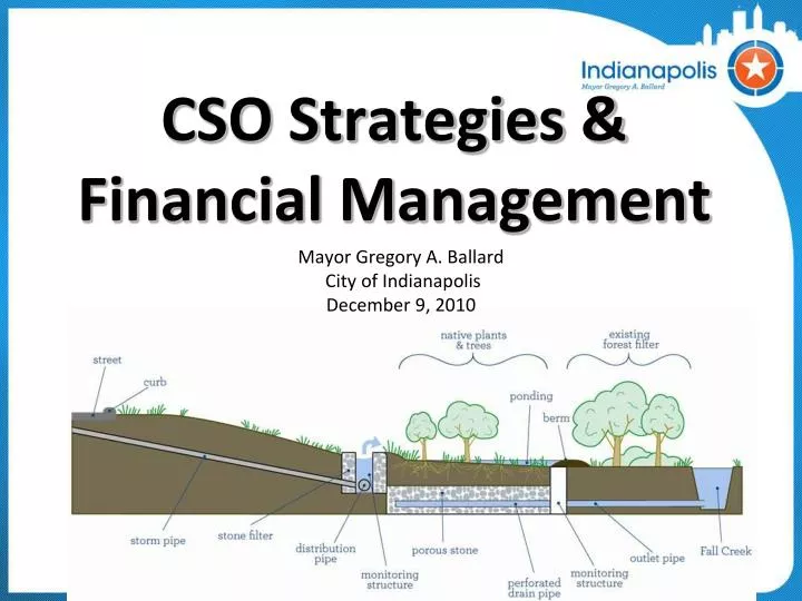 cso strategies financial management