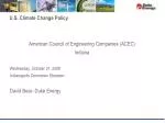 U.S. Climate Change Policy - slide 1