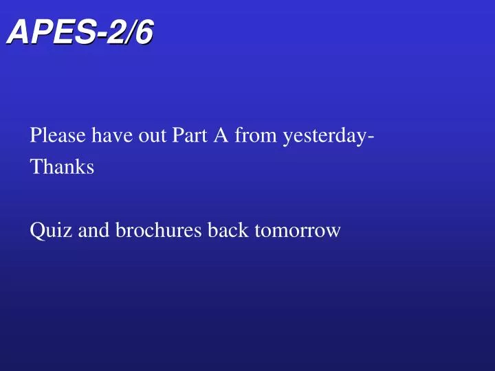 apes 2 6