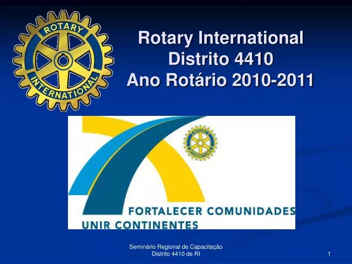 rotary international distrito 4410 ano rot rio 2010 2011