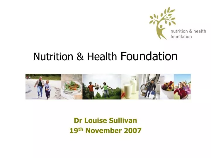nutrition health foundation