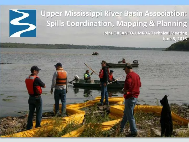 upper mississippi river basin association spills coordination mapping planning
