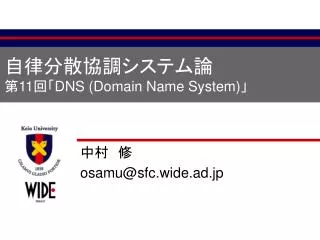 ??????????? ? 11 ?? DNS (Domain Name System) ?