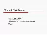 Understanding Normal Distribution: Principles, Parameters, and Applications - slide 1