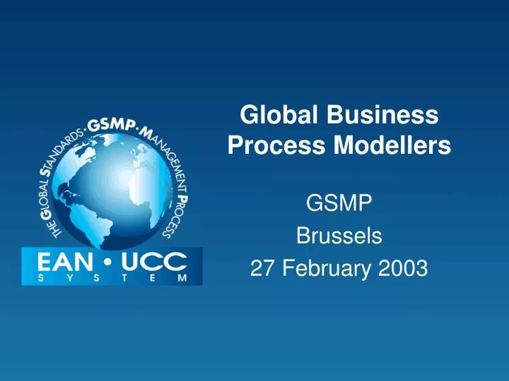 global business process modellers