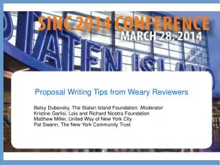 Proposal Writing Tips from Weary Reviewers