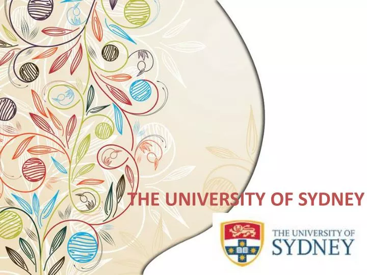 the university of sydney