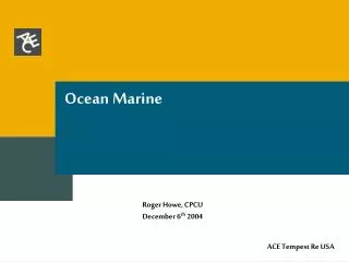 Ocean Marine