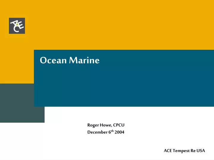 ocean marine
