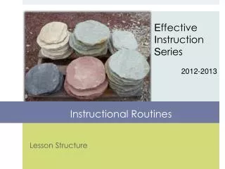 Instructional Routines