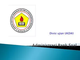 administrasi bank soal