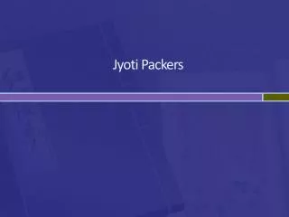 Jyoti Packers