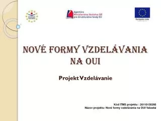 nov formy vzdel vania na oui