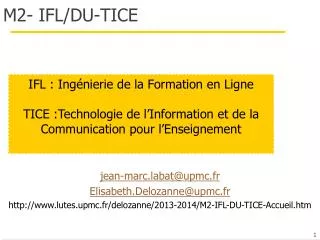 m2 ifl du tice