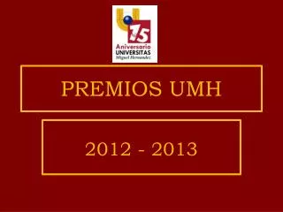 premios umh