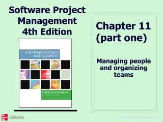 Software Project Management 4th Edition