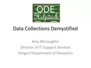 Data Collections Demystified