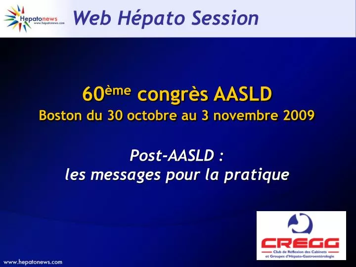 60 me congr s aasld boston du 30 octobre au 3 novembre 2009