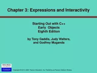 Starting Out with C++ Early Objects Eighth Edition