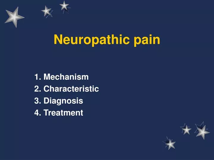 neuropathic pain