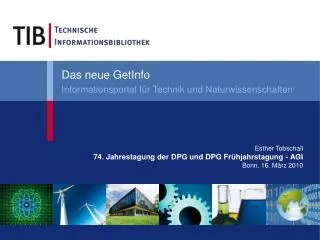 das neue getinfo
