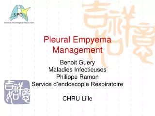 Pleural Empyema Management