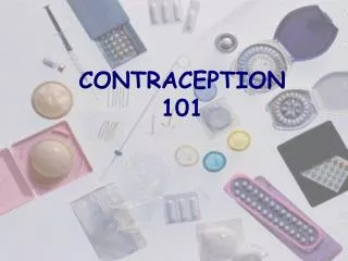 CONTRACEPTION 101