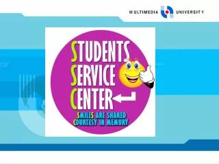 STUDENTS SERVICE CENTER SSC