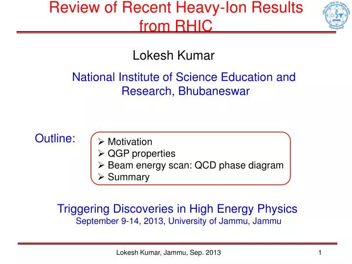 review of recent heavy ion results from rhic