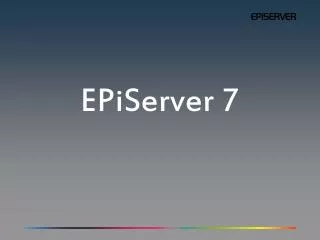 EPiServer 7