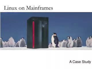 Linux on Mainframes