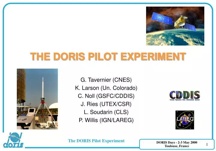 the doris pilot experiment