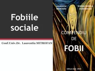 fobiile sociale