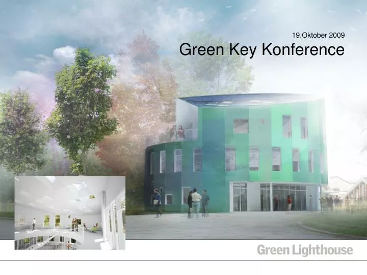 19 oktober 2009 green key konference