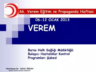 verem bursa halk sa l m d rl bula c hastal klar kontrol programlar ubesi