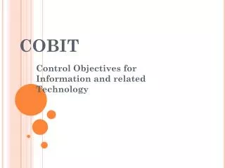 cobit